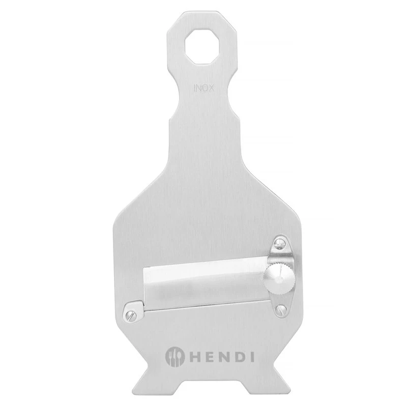 Trøffelhøvel med 6 cm kniv i rustfritt stål 229835 by Hendi color Svart