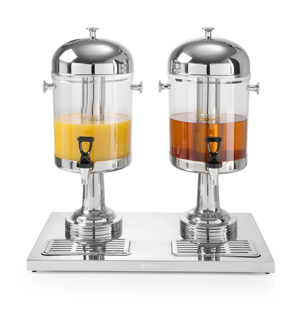 Juicedispenser 2 x 8 liter 425411 by Hendi color Svart