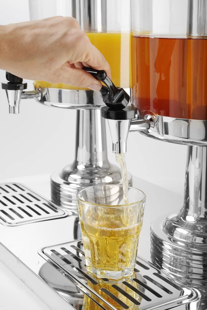 Juicedispenser 2 x 8 liter 425411 by Hendi color Svart