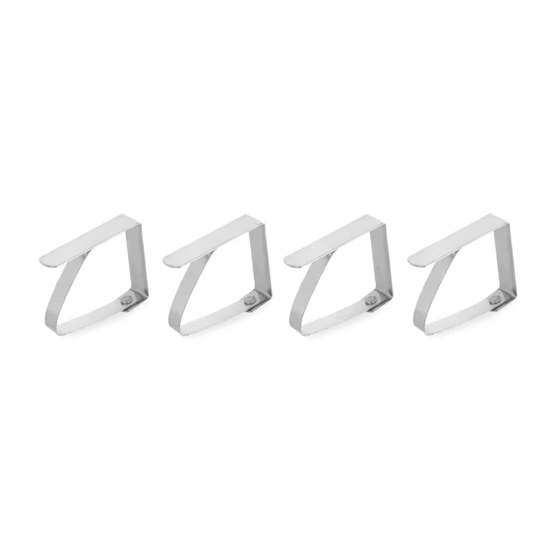 Klips til bordduk 4 stk. 444023 by Hendi color Svart