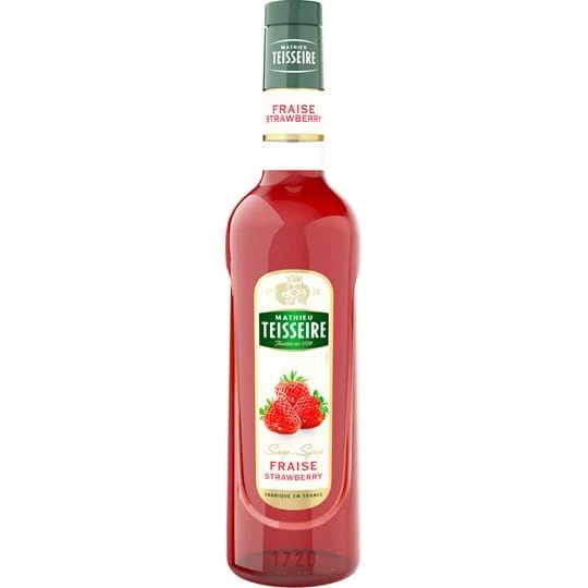 Mathieu Teisseire Sirup Jordbær / Jordbær FL 70 61247 by MATHIEUTEI color Svart