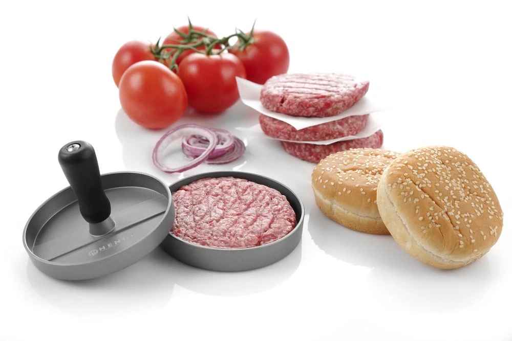 Hamburgerpresse Non-stick Ø115 mm 513026 by Hendi color Svart