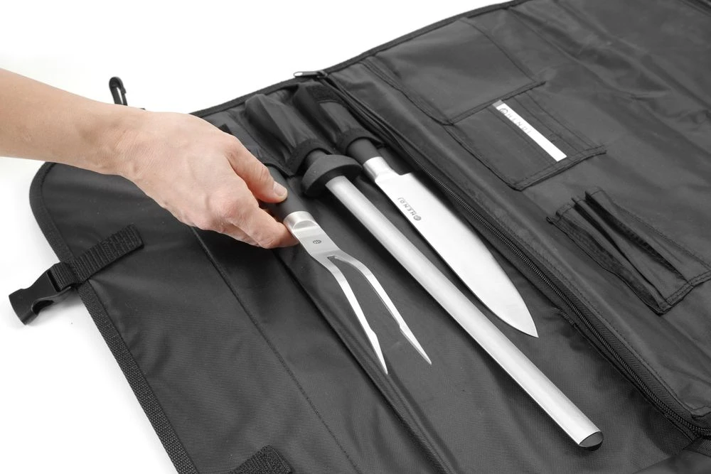 Knivveske til 10 kniver 856277 by Hendi color Svart