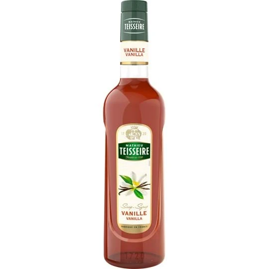 Mathieu Teisseire Sirup Vanilje / Vanille FL 70 61248 by MATHIEUTEI color Svart