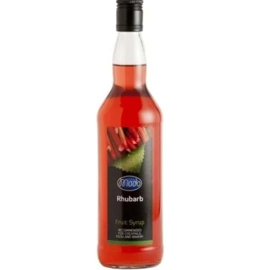 Modo Rabarber Sirup, PET FL 75 M26 by MODO color Svart
