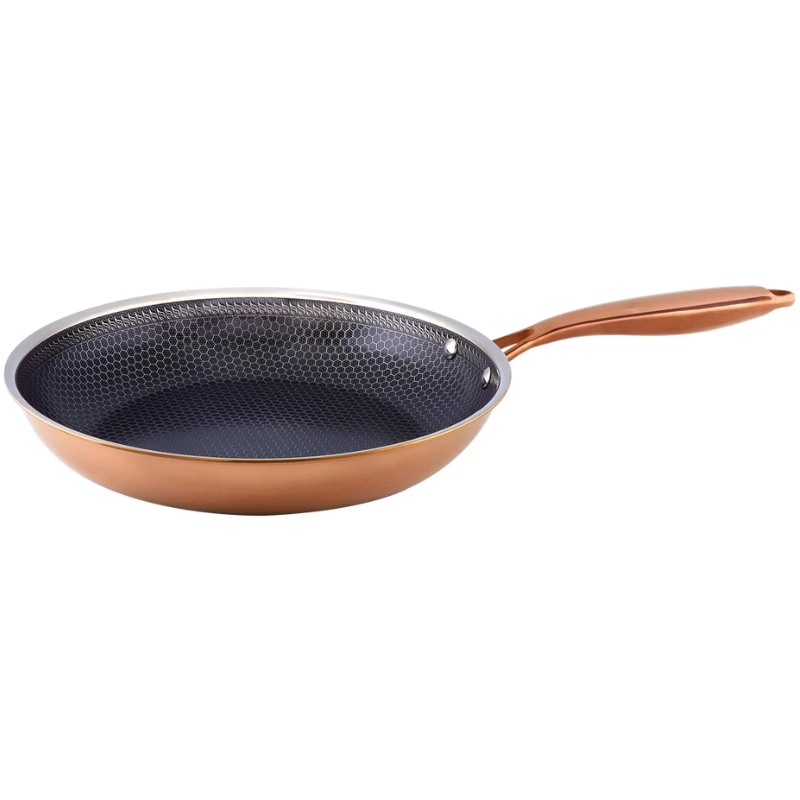 Hâws Santo Stekepanne 28 cm med hybridbelegg – Rose Gold 30-HSHFPRG28 by Hâws Santo color Rose Gull