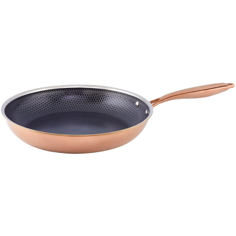 Hâws Santo Stekepanne 30 cm med hybridbelegg – Rose Gold 30-HSHFPRG30 by Hâws Santo color Rose Gull