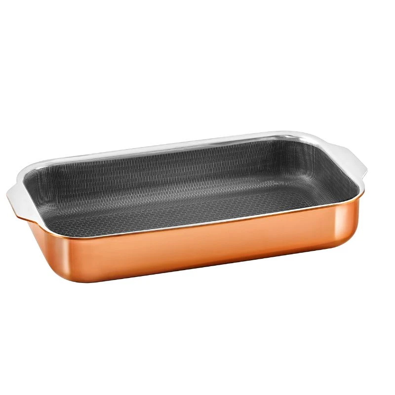 Hâws Santo langpanne 30x16 cm med 2 mm hybridbelegg – Rose Gold 30-HSHRRG18 by Hâws Santo color Rose Gull