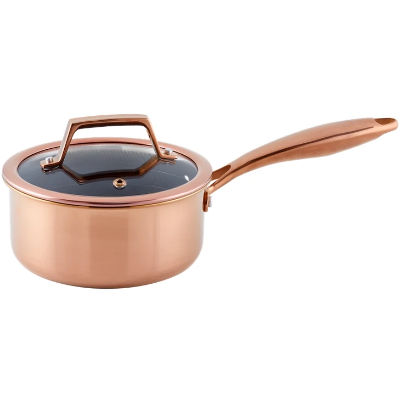 Hâws Santo kasserolle 1,5 L med lokk og hybridbelegg – Rose Gold 30-HSHSPRG16 by Hâws Santo color Rose Gull