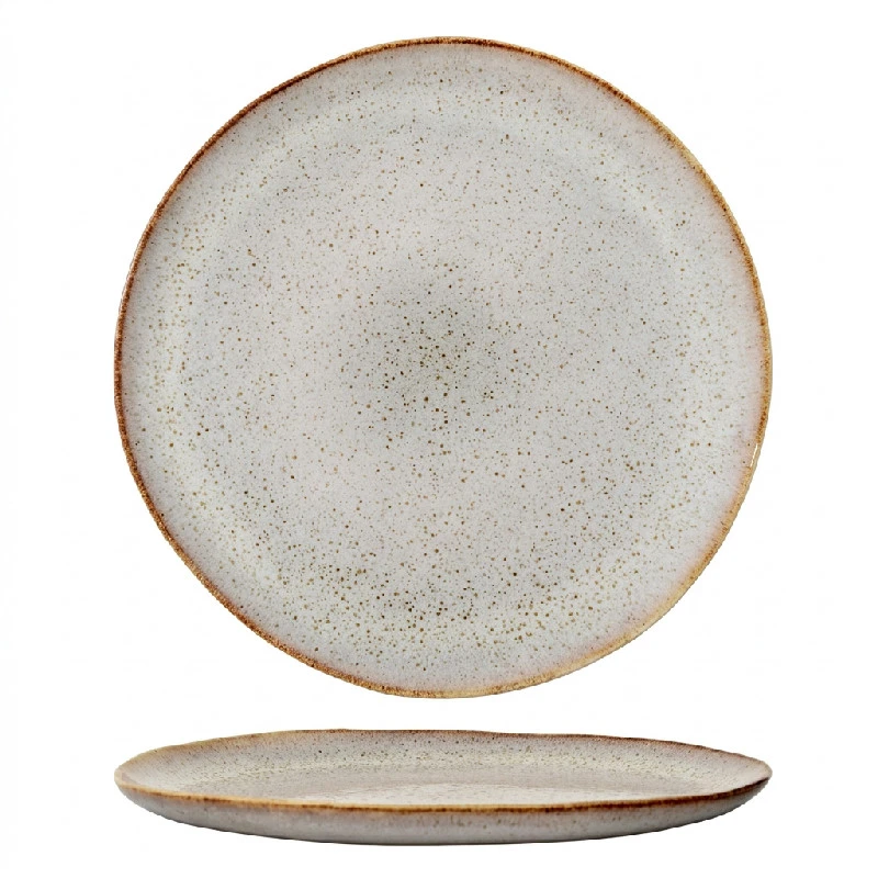 Sandrine tallerken, natur, steintøy 17902758 by Bloomingville color Natuur