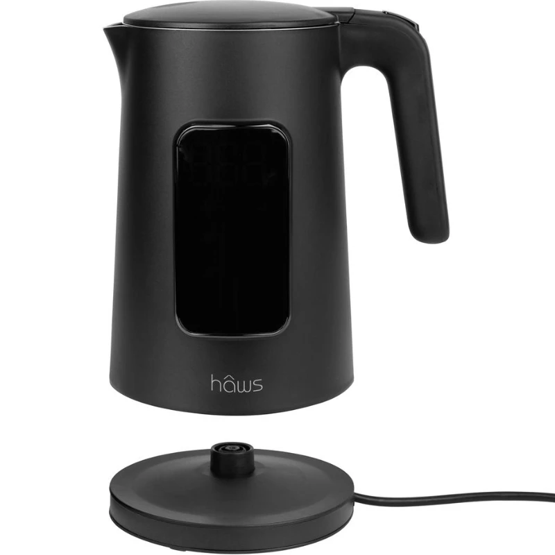 Hâws digital vannkoker m. 5 innstillinger 2200W 30-WKL29 by Hâws color Svart