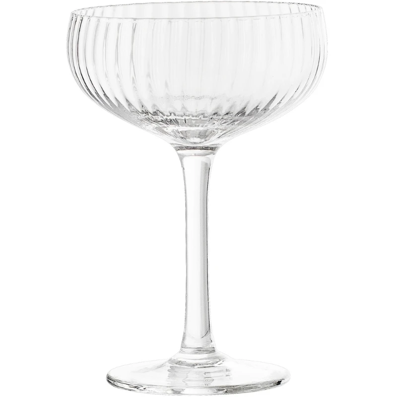 Astrid Champagneglass, Klar, Glass 31140773 by Bloomingville color Helder