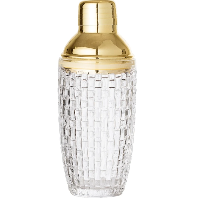 Cocktailshaker, klar, glass 32114522 by Bloomingville color Helder