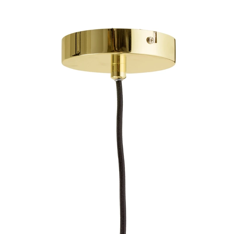 Gullak pendel, gull, metall 68801022 by Bloomingville color Svart
