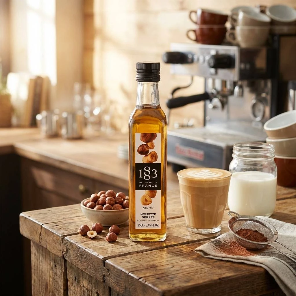 1883 Sirup Noisette Grillée / Ristet Hasselnøtt FL 25 61124 by 1883 color Svart