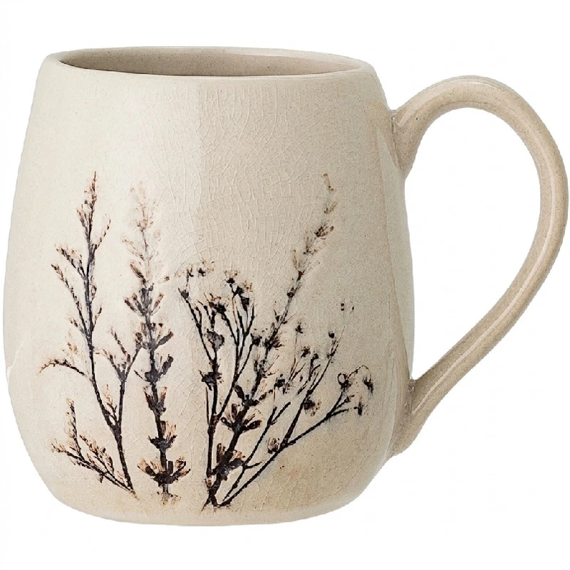 Bea krus, natur, steintøy 82047396 by Bloomingville color Svart