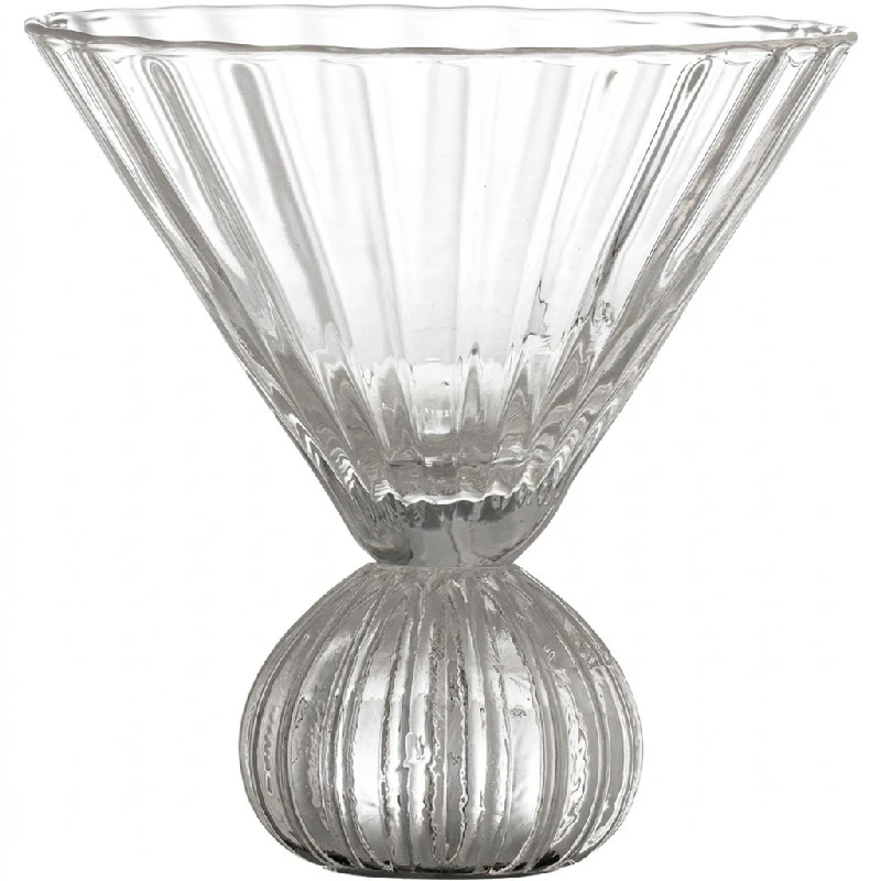 Taurin Cocktailglass, Klar, Glass 82060804 by Bloomingville color Svart