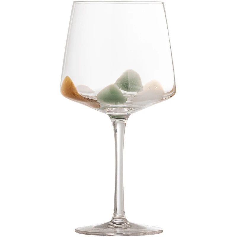 Gildor Vinglass, Brun, Glass 82061334 by Bloomingville color Svart