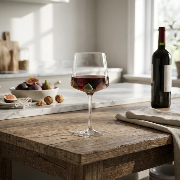 Gildor Vinglass, Brun, Glass 82061334 by Bloomingville color Svart