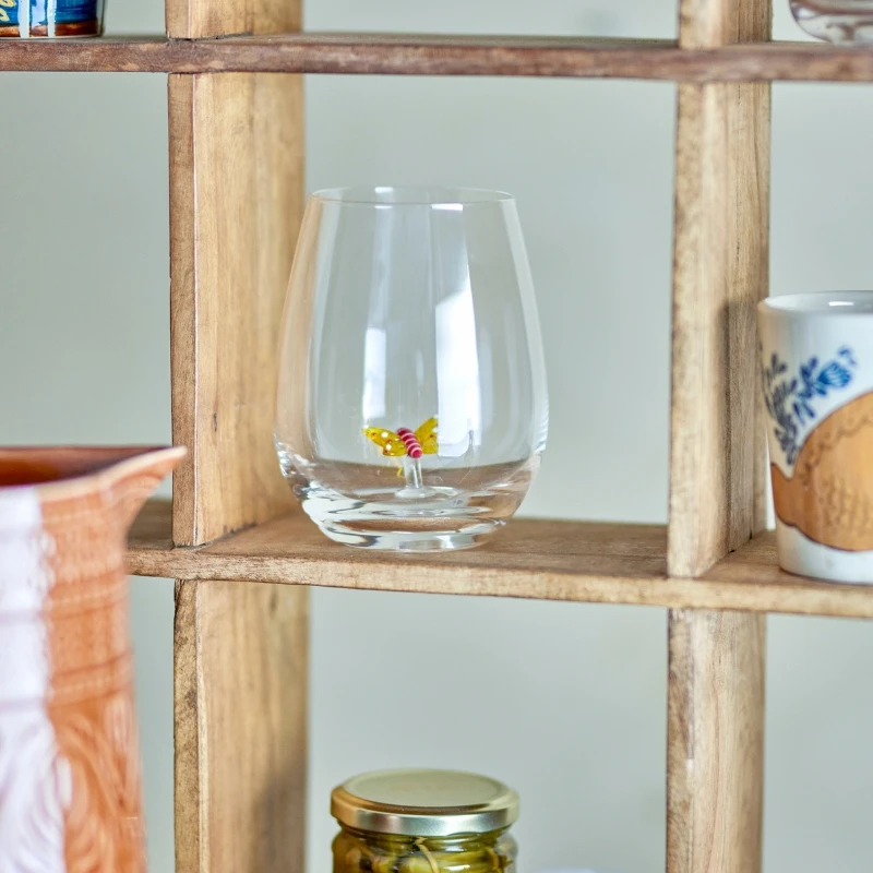 Misa Drikkeglass, Flerpakning, Klar, Glass 4 stk 82061805 by Bloomingville color Svart