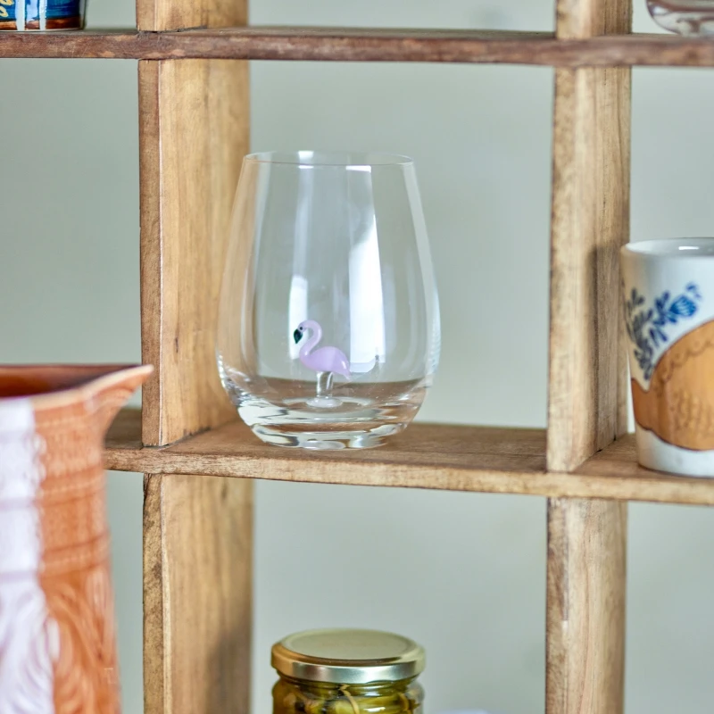 Misa Drikkeglass, Flerpakning, Klar, Glass 4 stk 82061805 by Bloomingville color Svart