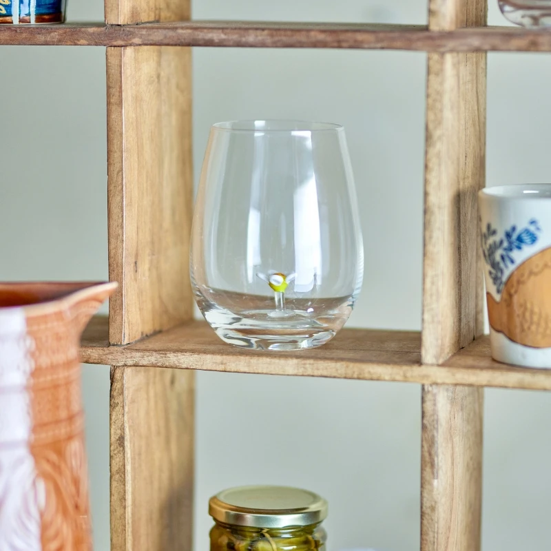Misa Drikkeglass, Flerpakning, Klar, Glass 4 stk 82061805 by Bloomingville color Svart