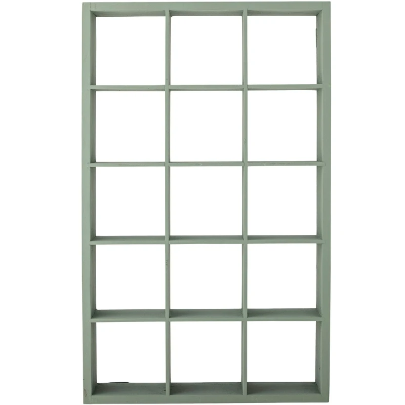 Preston Hylle, Grønn, Furu 82064300 by Bloomingville color Svart