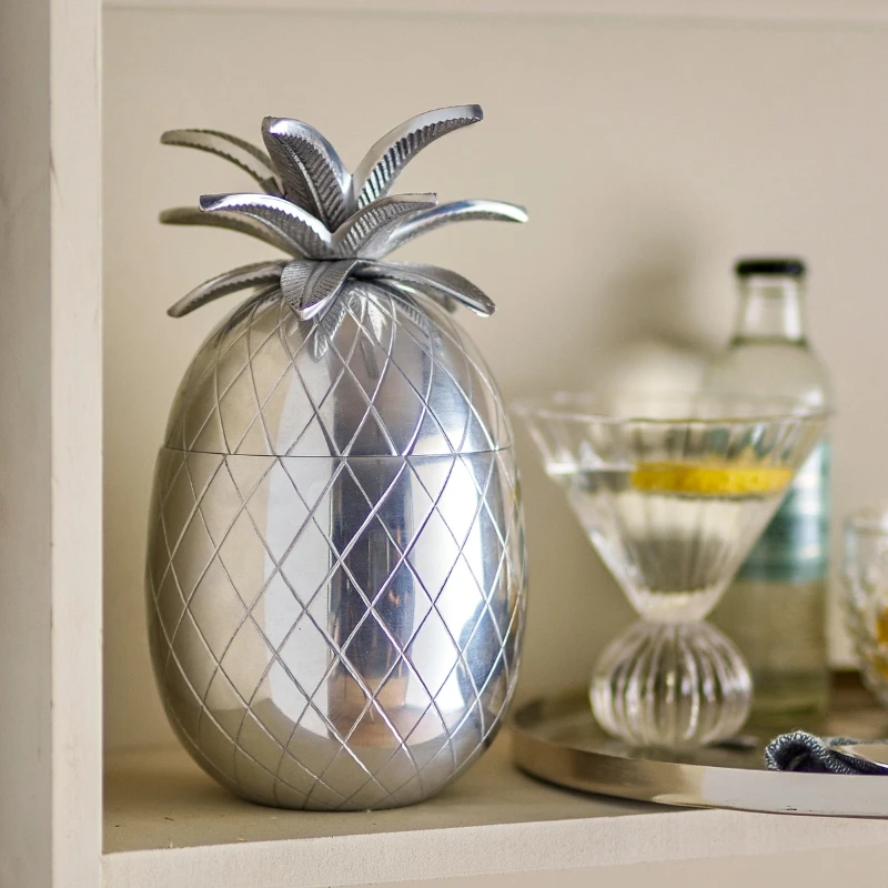 Yuichi Isbøtte i Sølv Aluminium 82068319 by Bloomingville color Svart