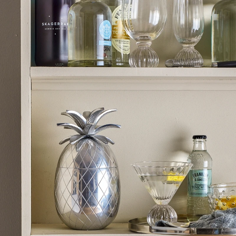 Yuichi Isbøtte i Sølv Aluminium 82068319 by Bloomingville color Svart