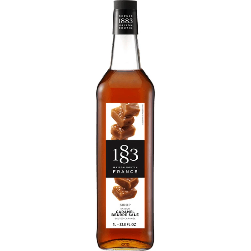 1883 Sirup Saltet Karamell 100 cl 61151 by 1883 color Svart