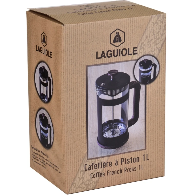 Laguiole Presskanne 1 L 40269105 by Laguiole color Svart