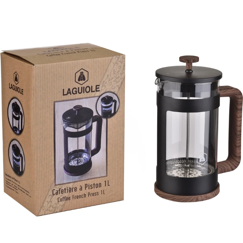 Laguiole Presskanne 1 L 40269105 by Laguiole color Svart