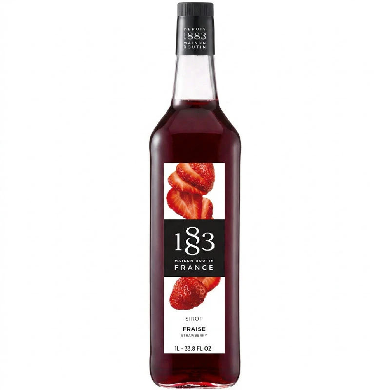 1883 Syrup Strawberry / Jordbær FL 100 61104 by 1883 color Svart