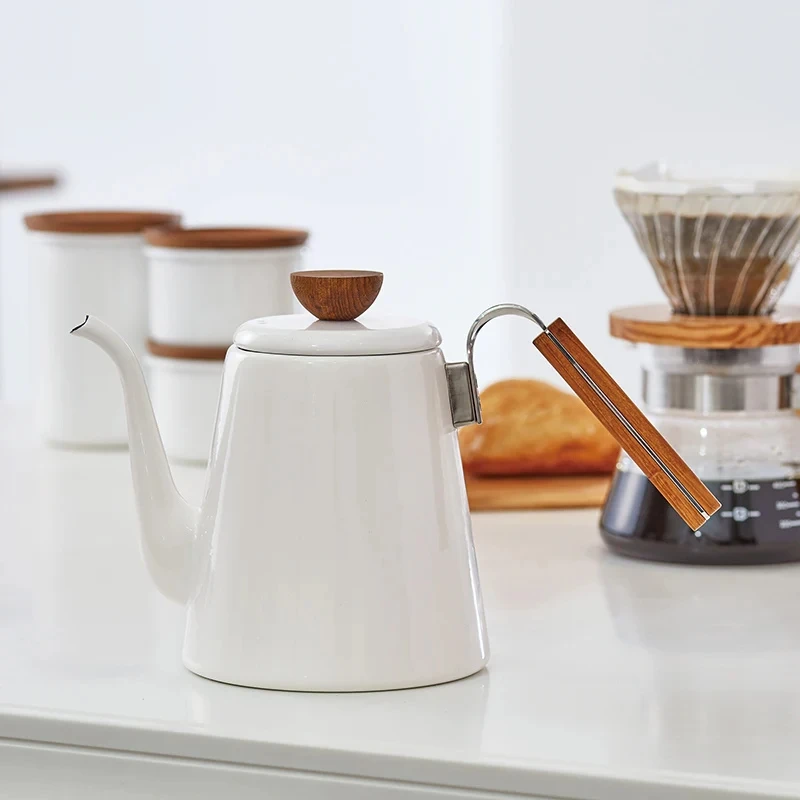 Bona kaffekjele til pour-over - Hario BDK-80-W by Hario color Svart