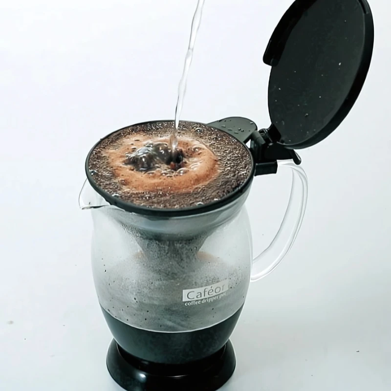 Dripper Pot "Cafeor" - Hario CFO-2B by Hario color Svart