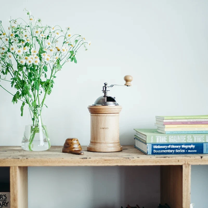 Kaffekvern "Column" - Hario CMR-502C by Hario color Svart
