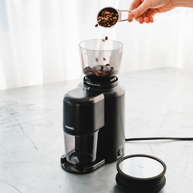Elektrisk kaffekvern Compact N - Hario EVCN-8B-EU by Hario color Svart