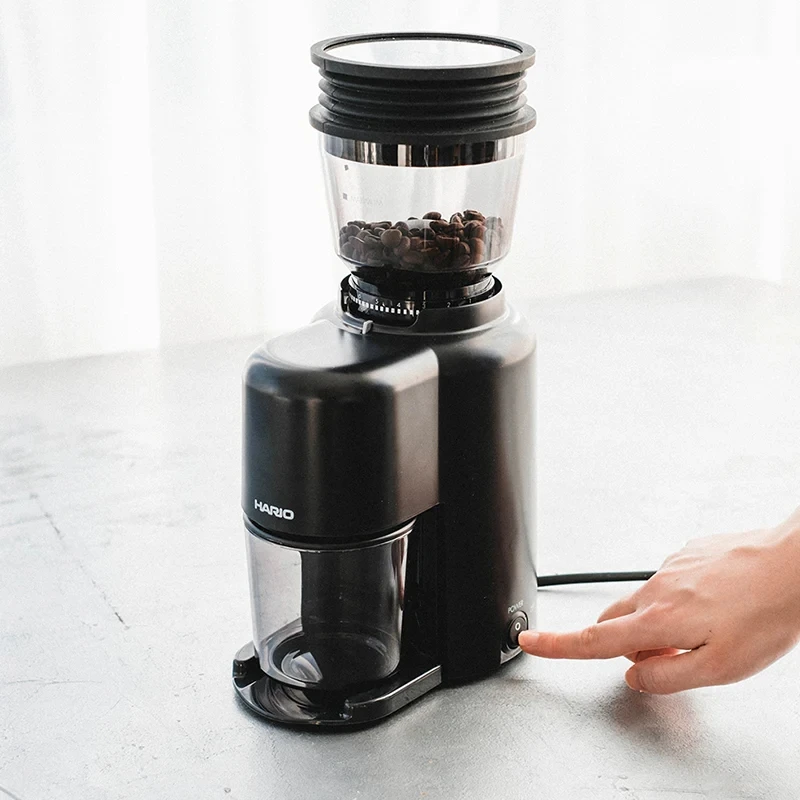 Elektrisk kaffekvern Compact N - Hario EVCN-8B-EU by Hario color Svart