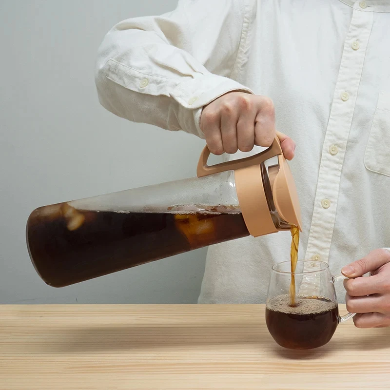 Mizudashi Cold Brew kaffekanne Mocca - Hario MCPN-14-MC-EU by Hario color Svart