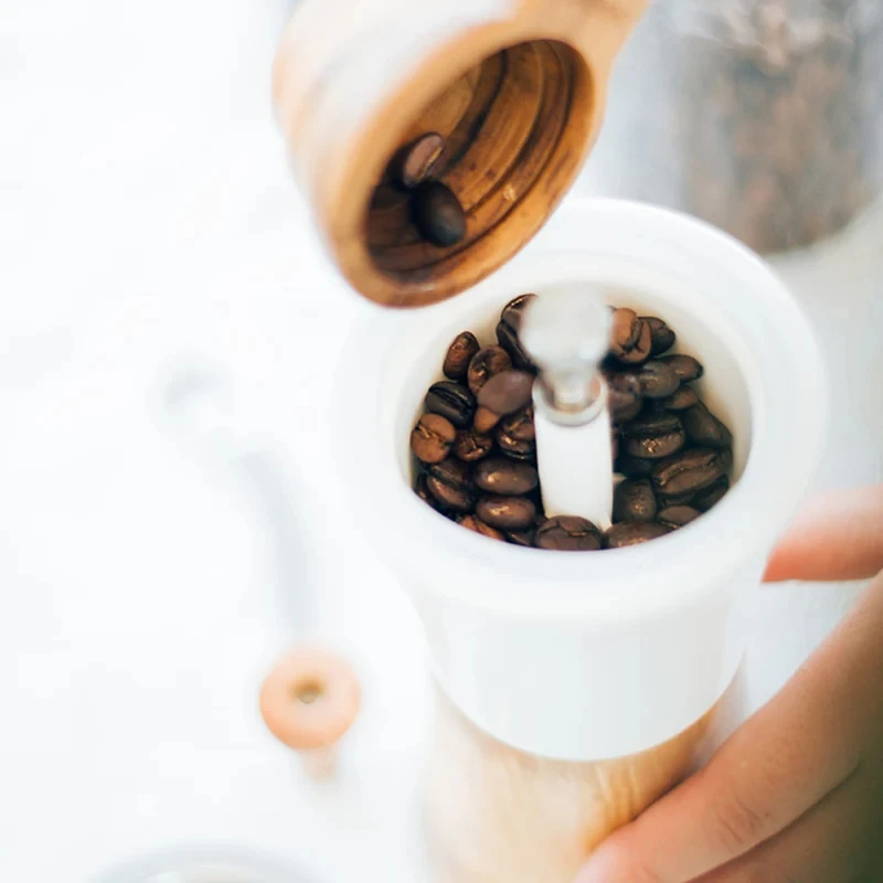Keramisk kaffekvern Wood N - Hario MCWN-2-OV by Hario color Svart