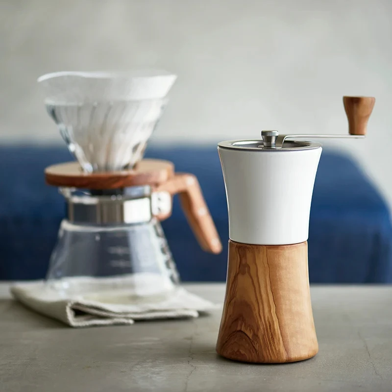 Keramisk kaffekvern Wood N - Hario MCWN-2-OV by Hario color Svart
