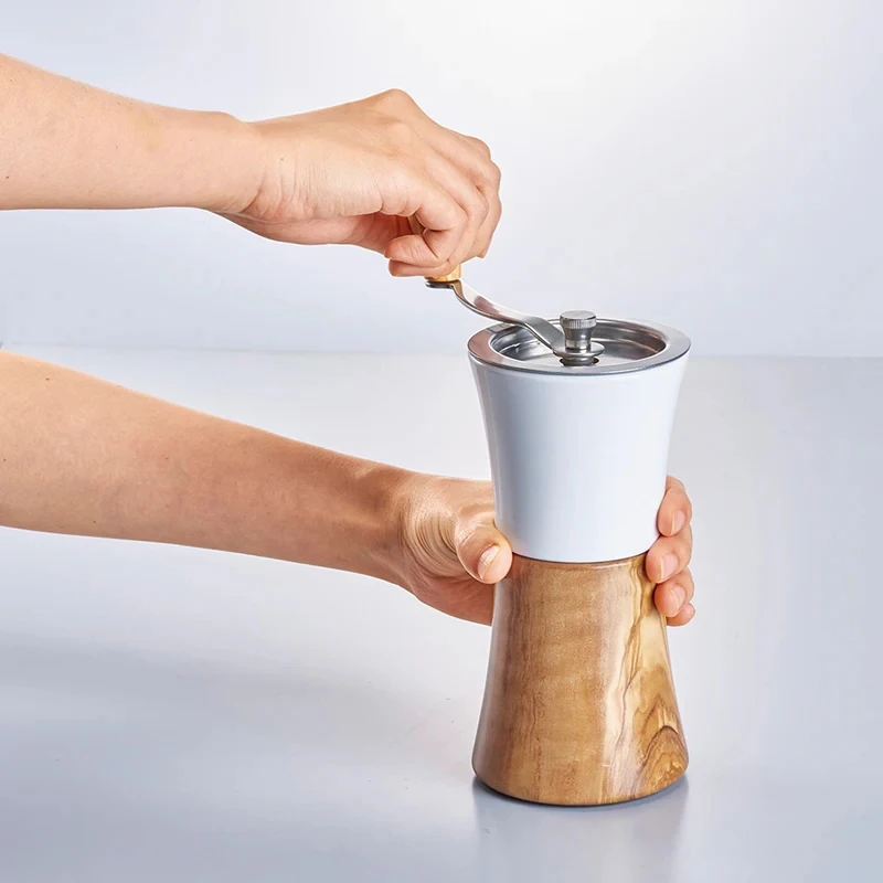 Keramisk kaffekvern Wood N - Hario MCWN-2-OV by Hario color Svart