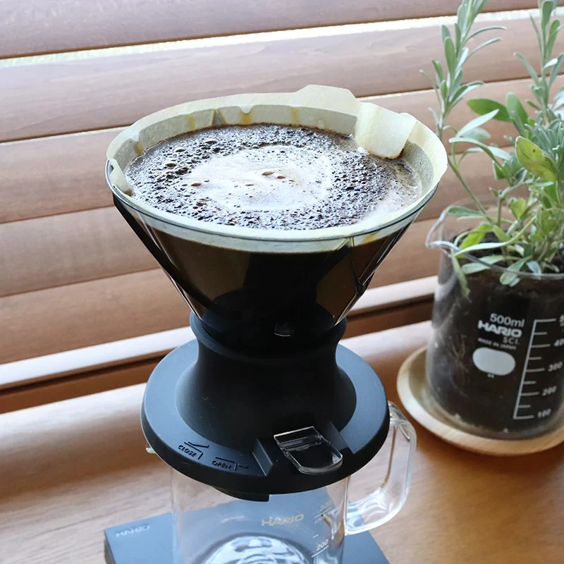 Mugen x Switch Dripper - Hario MUSD-02-B by Hario color Svart