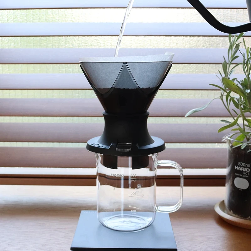 Mugen x Switch Dripper - Hario MUSD-02-B by Hario color Svart