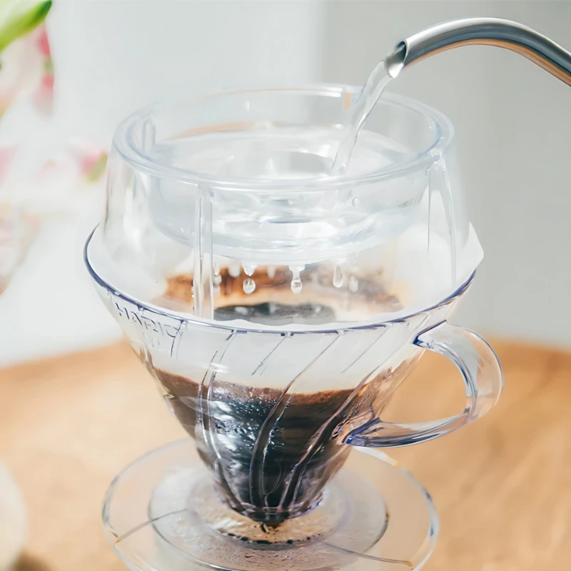 V60 Drip-Assist Sett - Hario PDA-1524-T by Hario color Svart