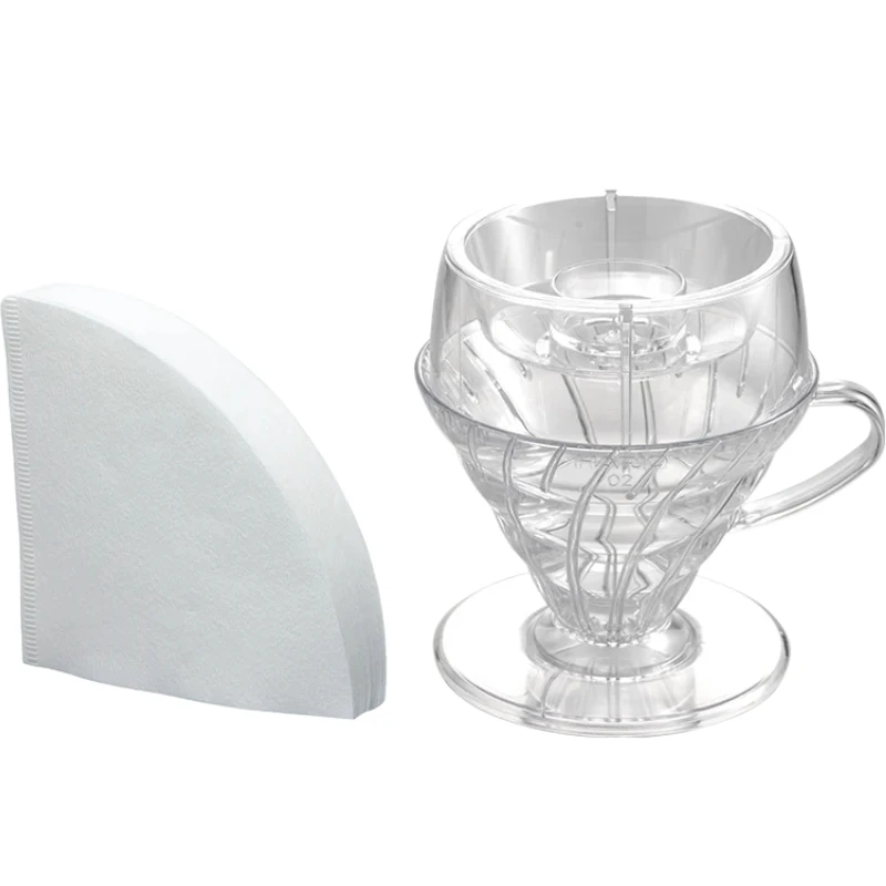 V60 Drip-Assist Sett - Hario PDA-1524-T by Hario color Svart