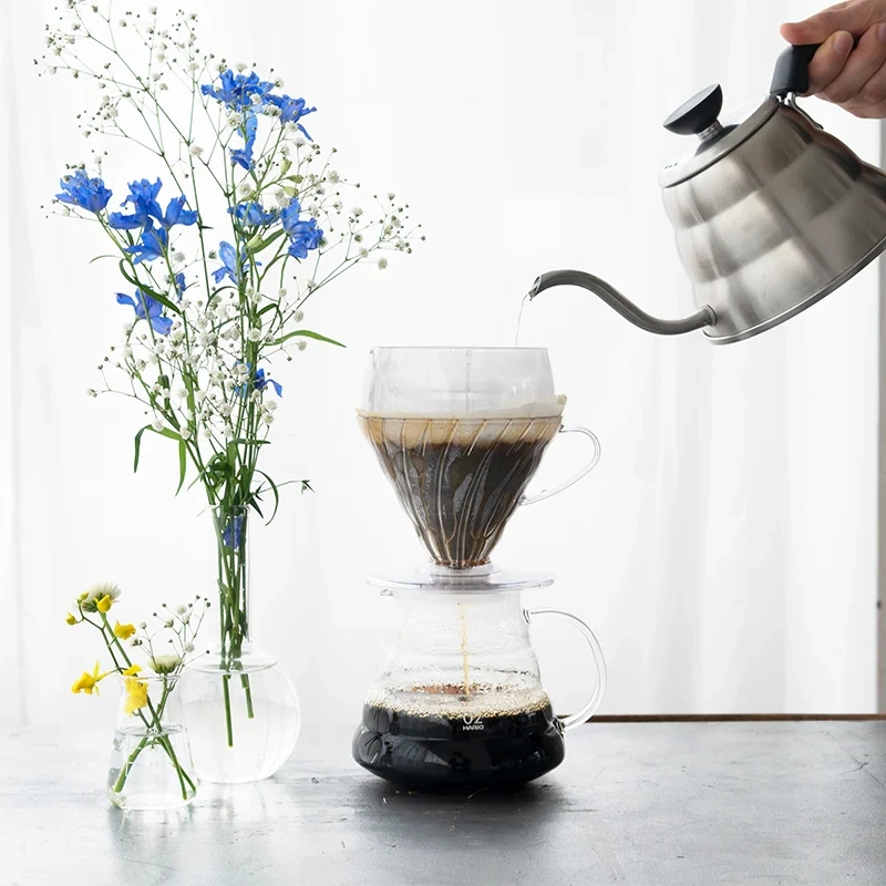 V60 Drip-Assist Sett - Hario PDA-1524-T by Hario color Svart