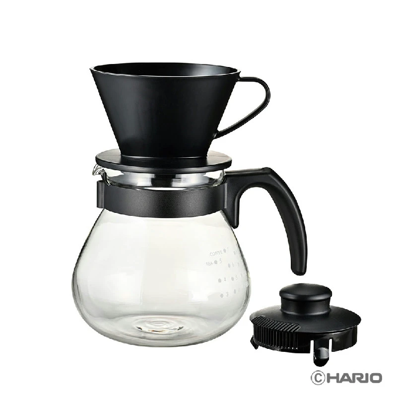 Teco drippersett - Hario TCDN-100-B by Hario color Svart