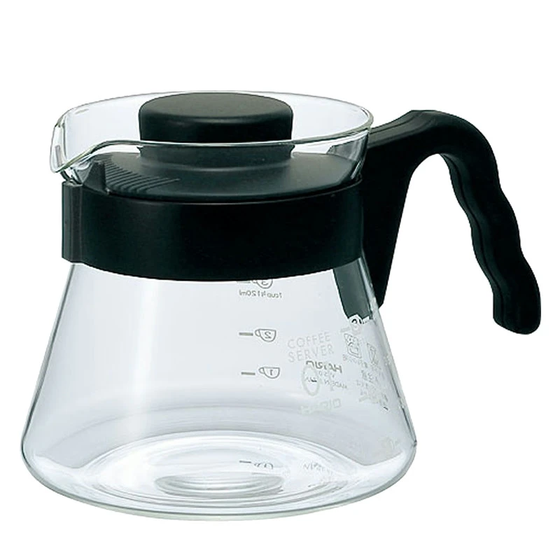 V60 Kaffekanne 450 ml – Hario VCS-01B by Hario color Svart