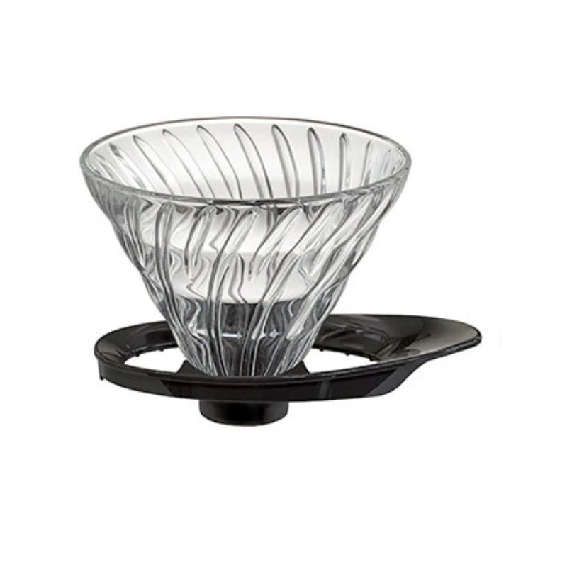 V60 Glassdripper 02 / Svart - Hario VDGR-02-B by Hario color Svart